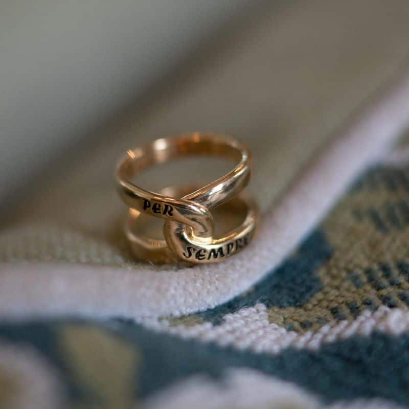 Anello Per Sempre in argento 925. festa della mamma regalo Thais Bernardes Gioielli