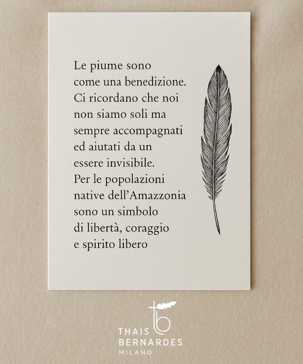 Orecchini Lunghi con Piume - Immagine 4