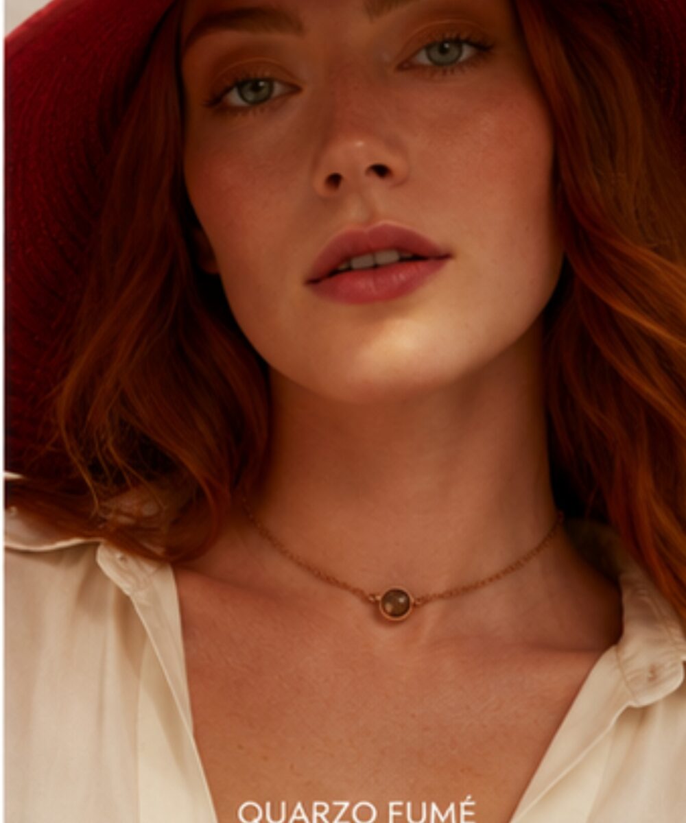 Colors Necklace with natural stone