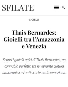 sfilate.it articolo gioielli Thais Bernardes
