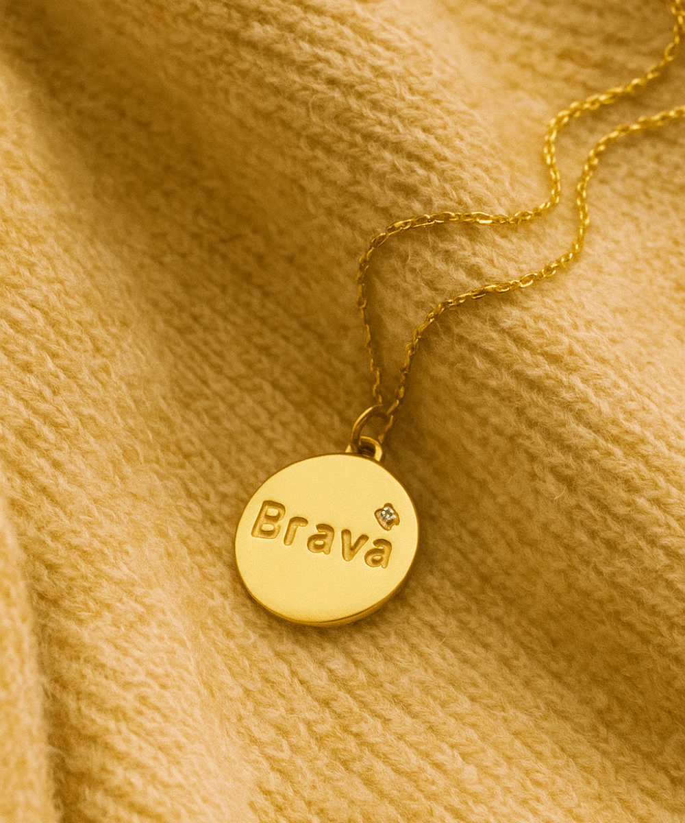 Collana Medaglietta BRAVA - Immagine 2