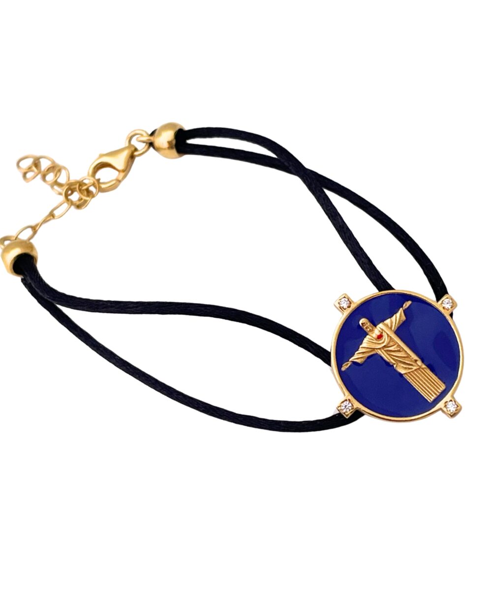 Bracciale Cordino Corcovado Blu
