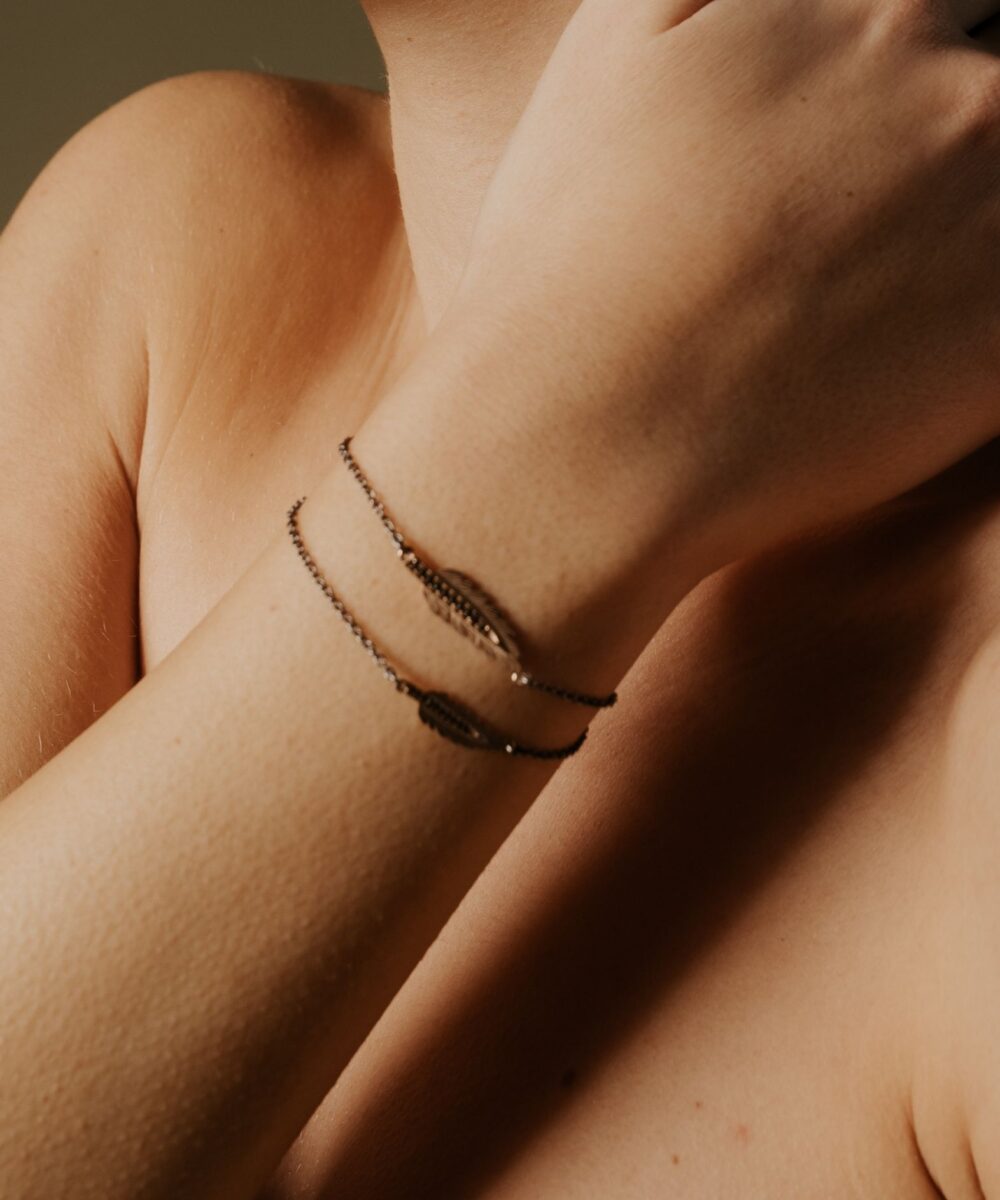 Bracciale Amazzonica Piuma Grande - Image 2