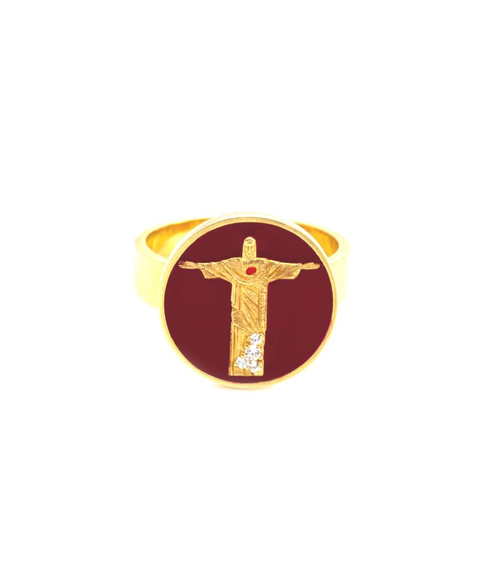 Anello Corcovado Rosso