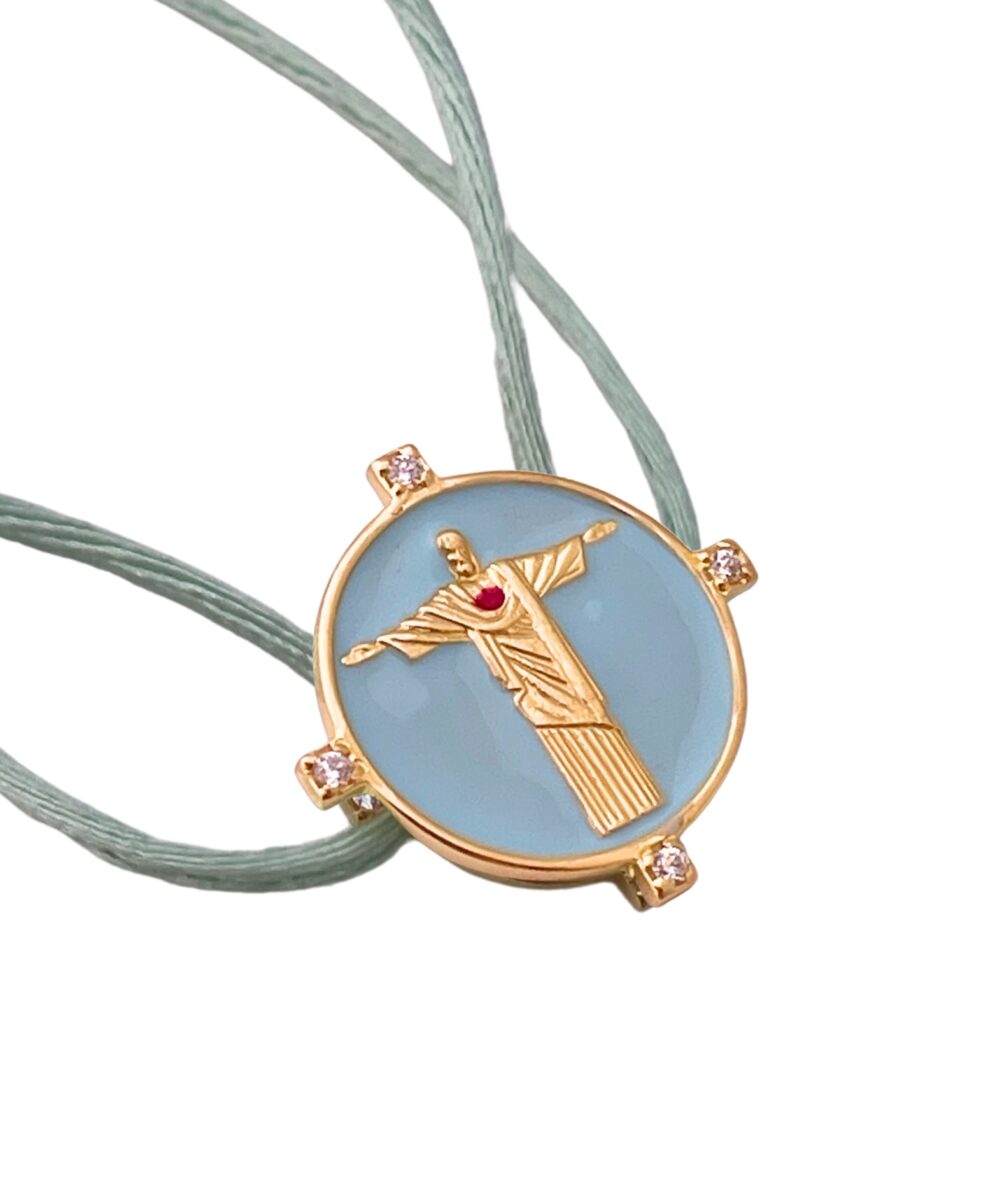 Bracciale Cordino Corcovado Azzurro - Immagine 2