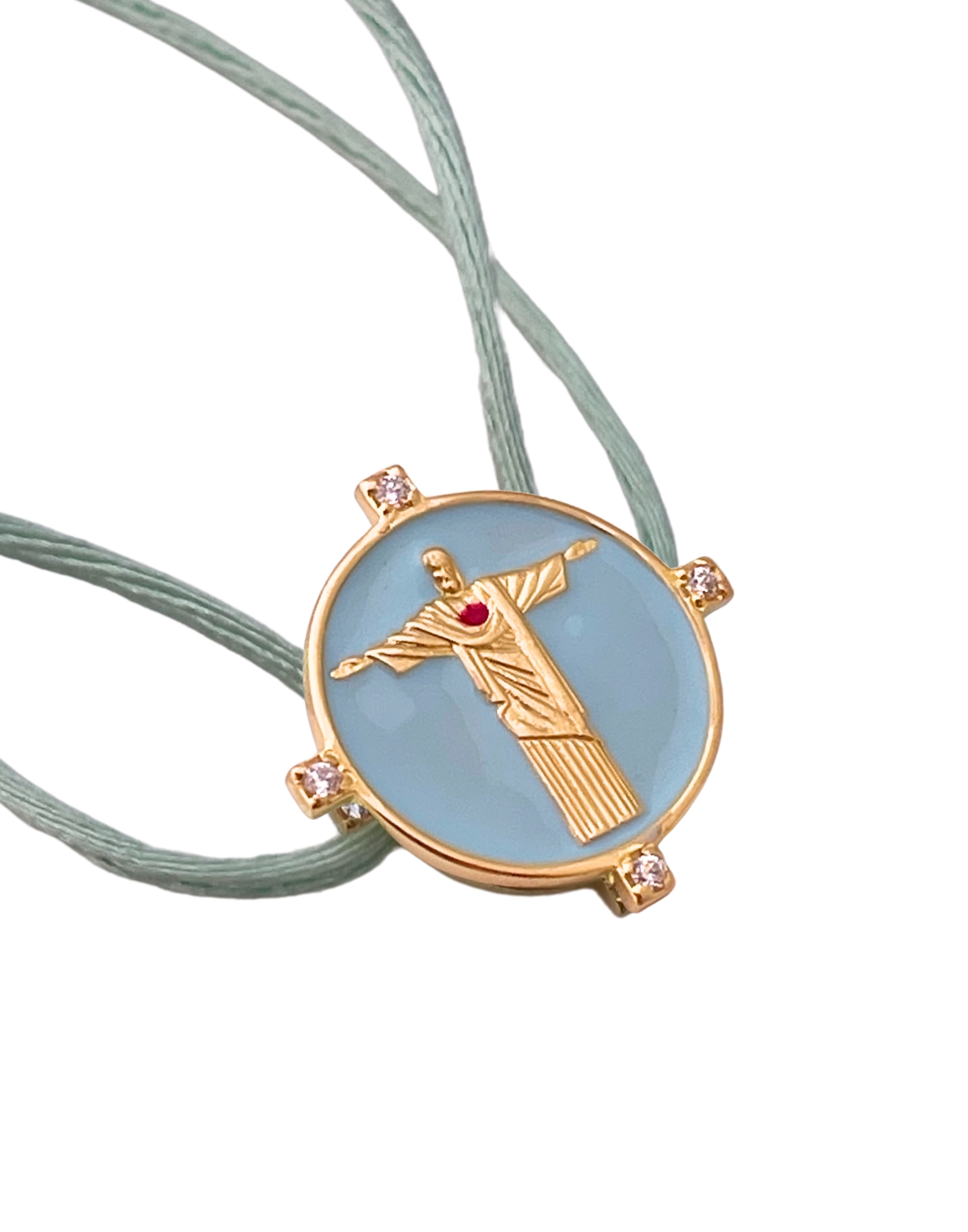 Bracciale Cordino Corcovado Azzurro - Immagine 2