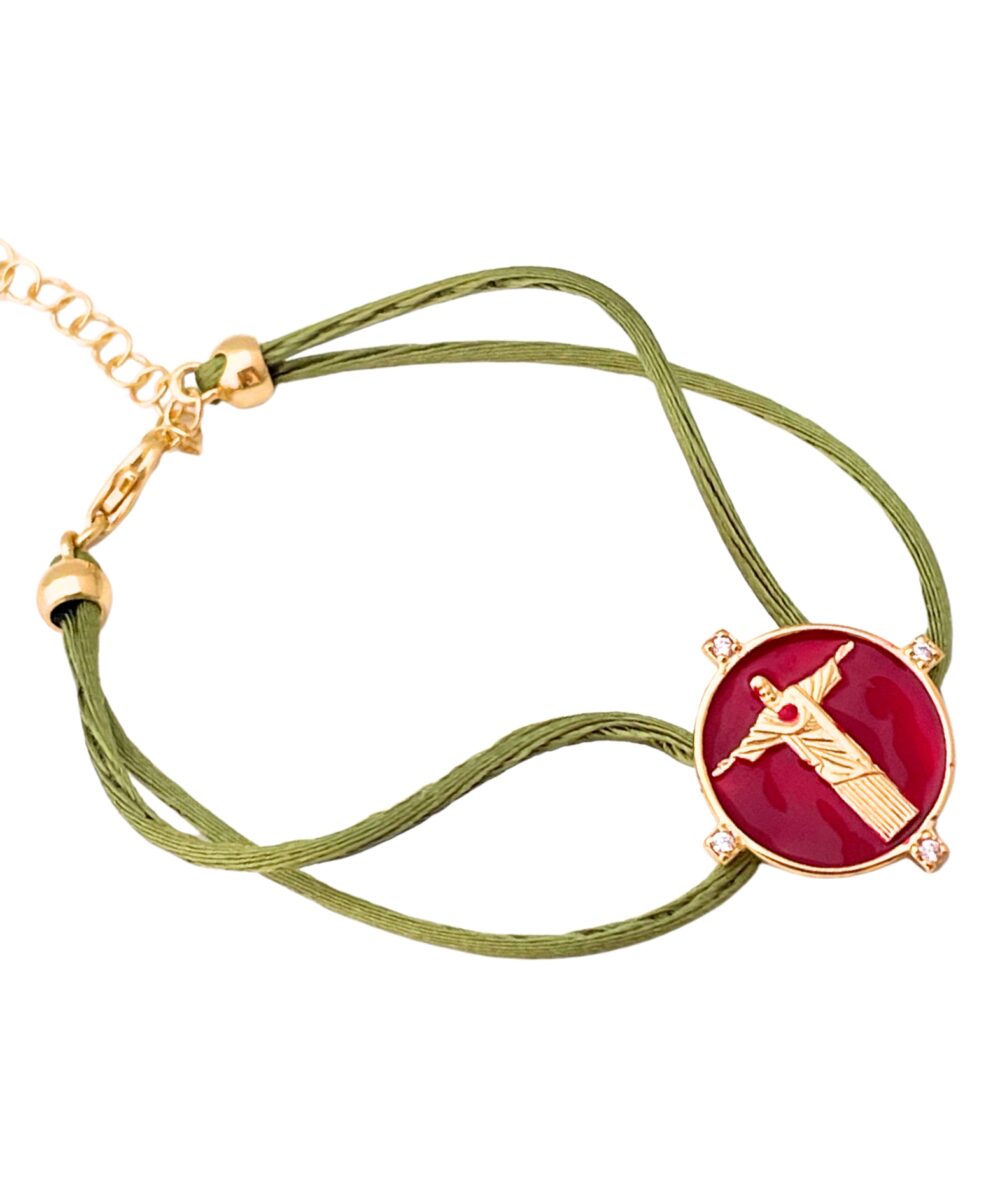 Bracciale Cordino Corcovado Rosso