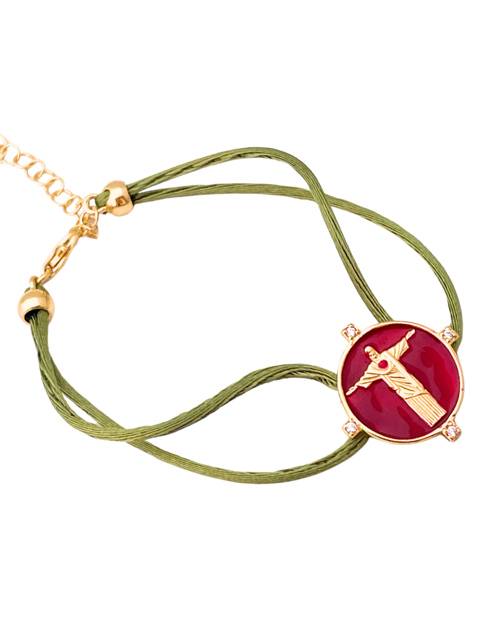Bracciale Cordino Corcovado Rosso