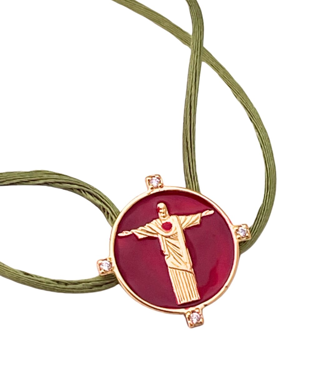 Bracciale Cordino Corcovado Rosso - Immagine 2