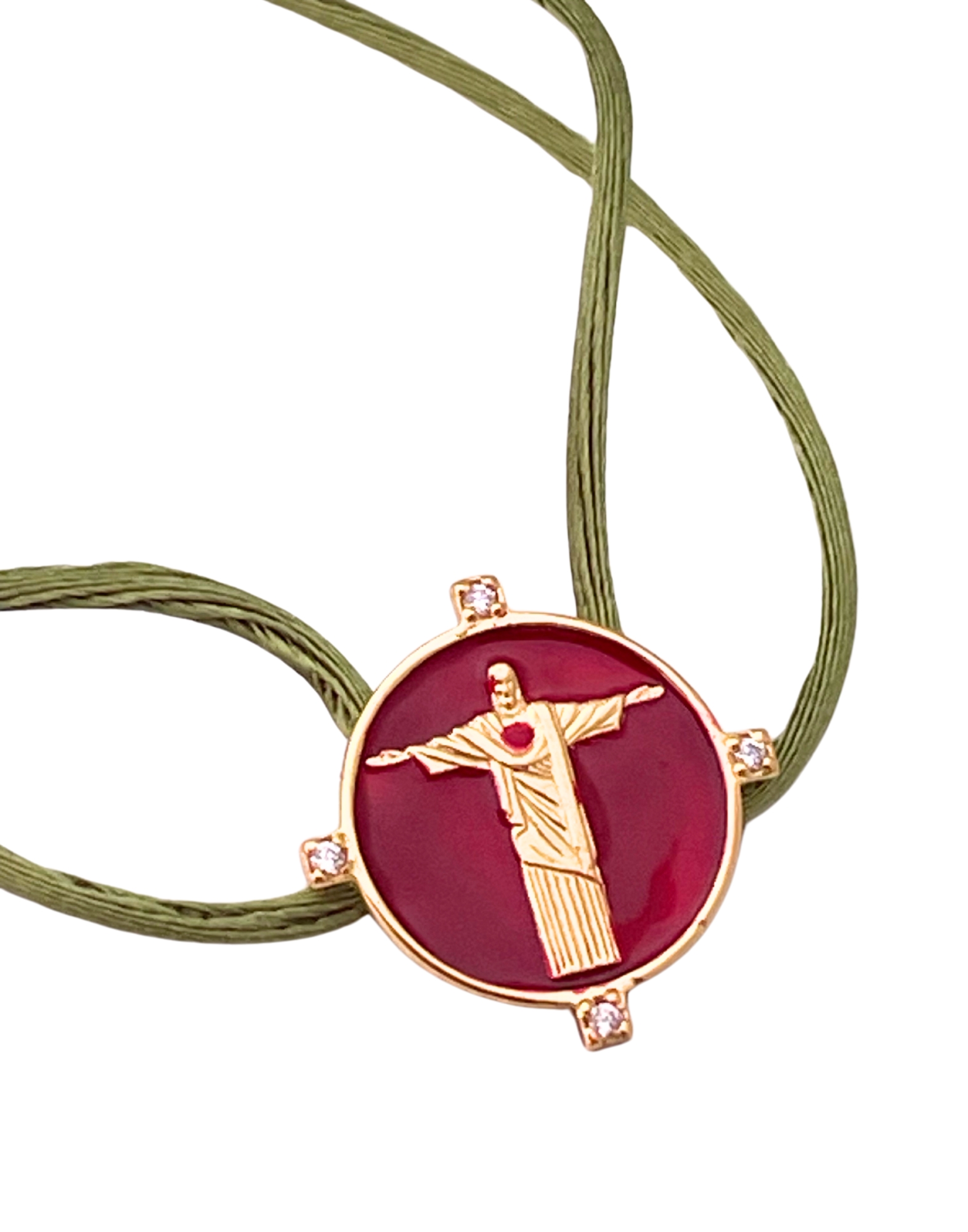 Bracciale Cordino Corcovado Rosso - Immagine 2