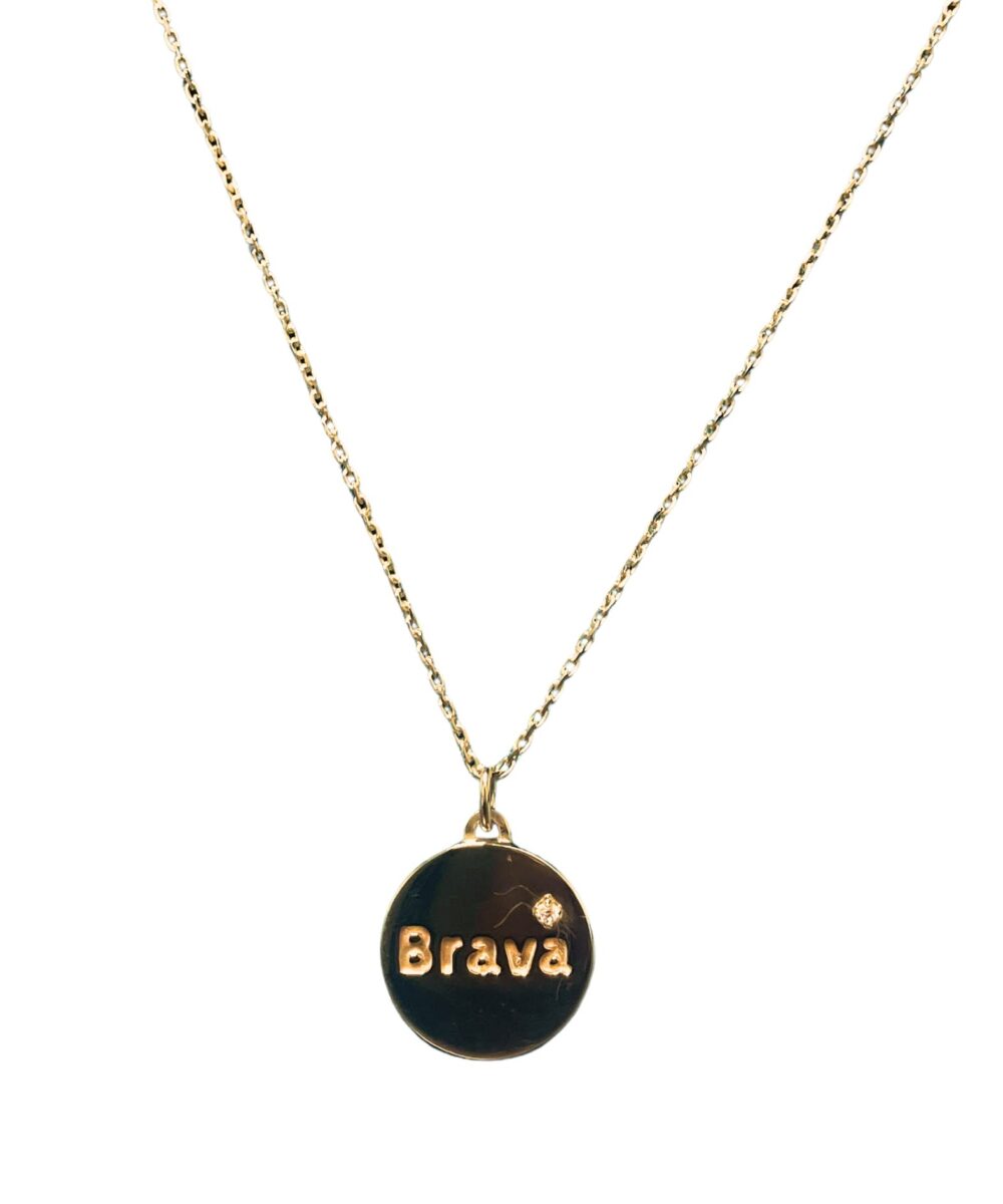 Collana Medaglietta BRAVA
