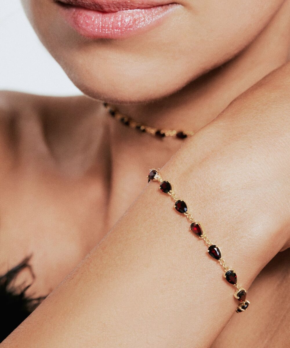 Bracciale Tennis Granato - Immagine 2