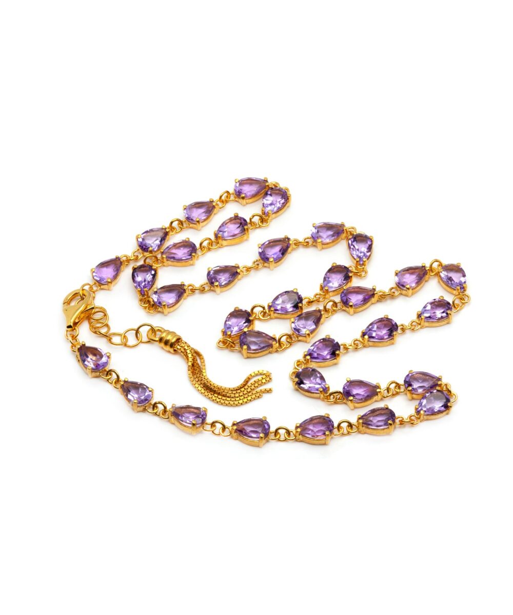 Collana Tennis Colors Ametista