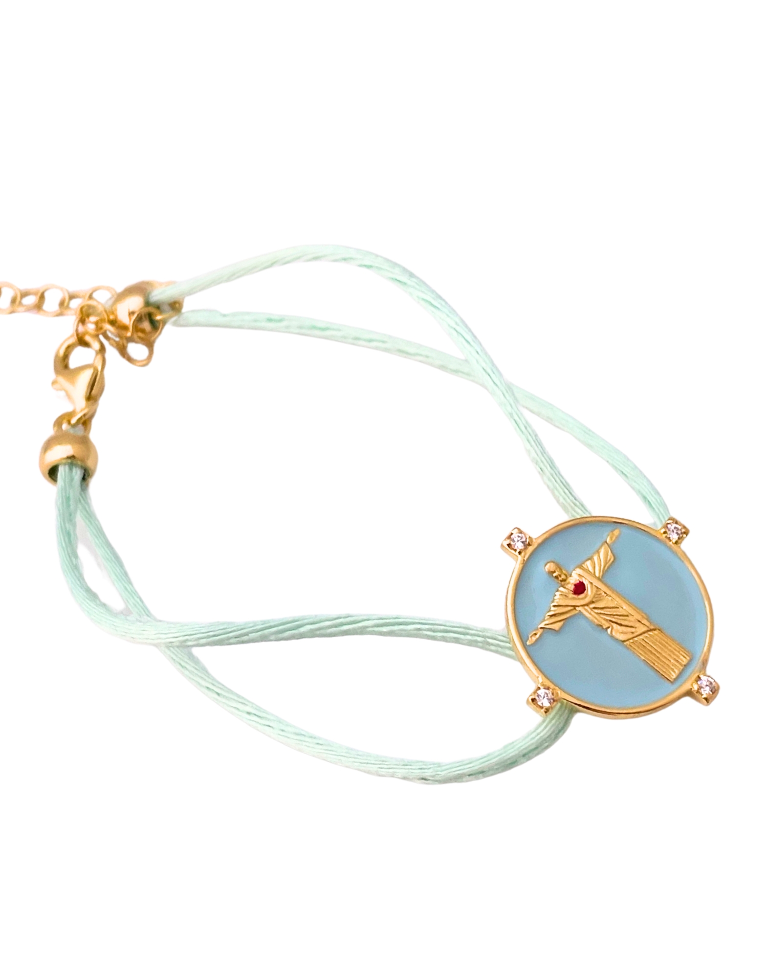 Bracciale Cordino Corcovado Azzurro