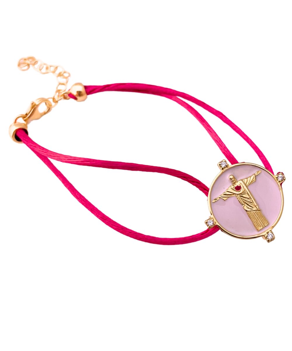 Bracciale Cordino Corcovado Rosa