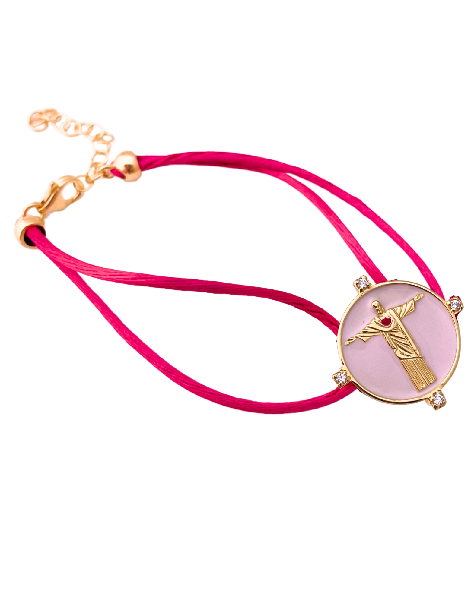 Bracciale Cordino Corcovado Rosa
