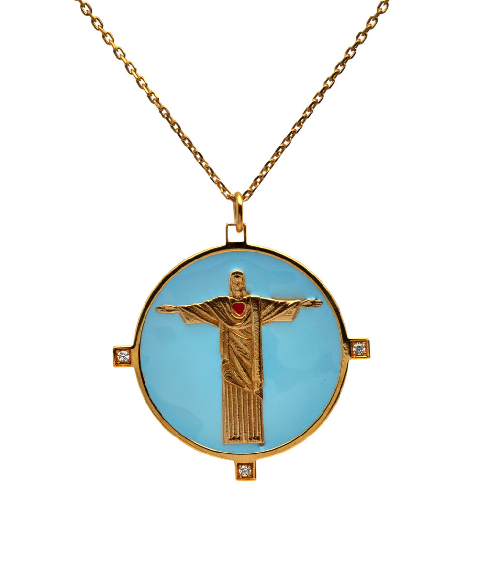 Collana Corcovado Azzurra