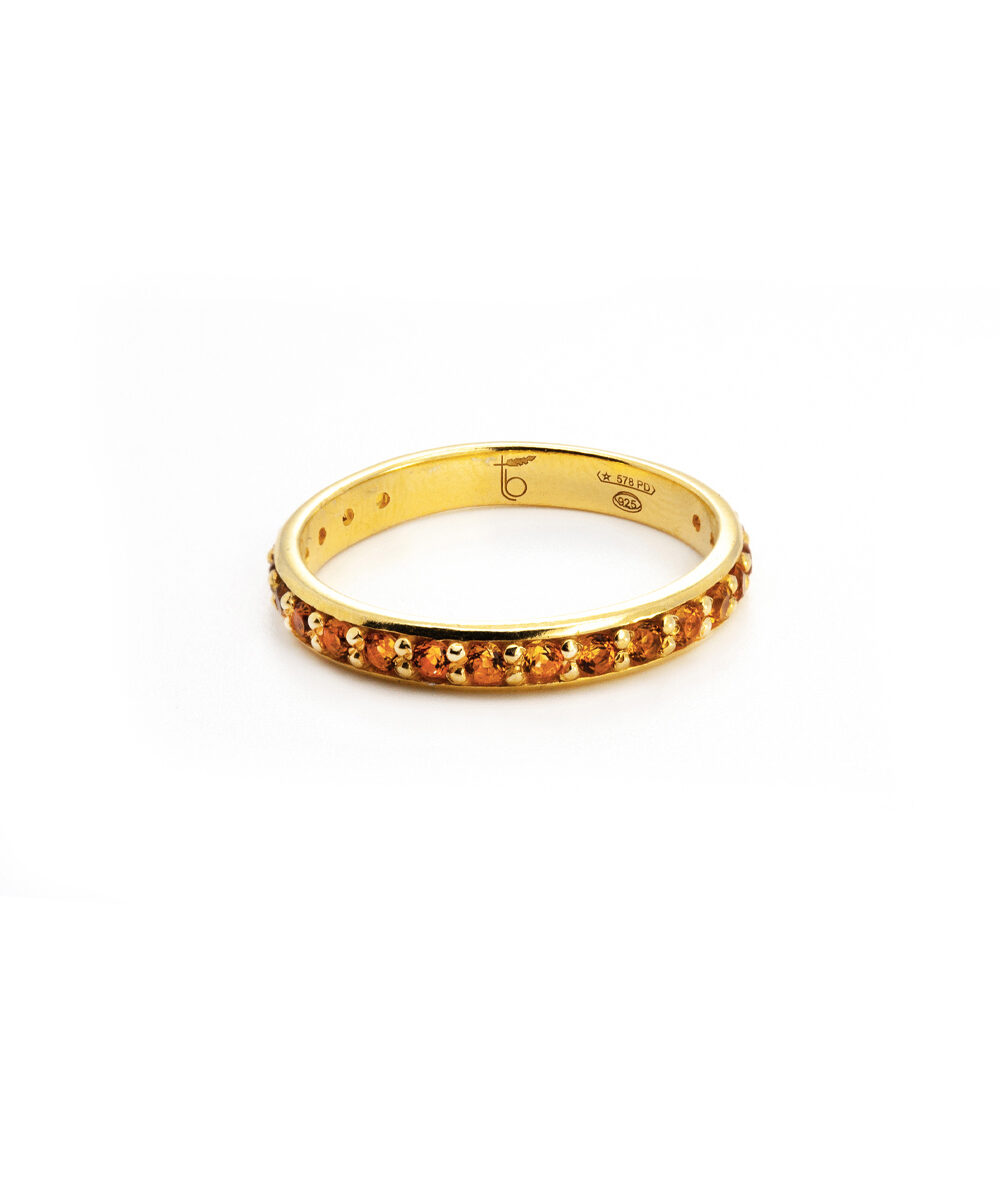 Anello Veretta Citrino - Immagine 3