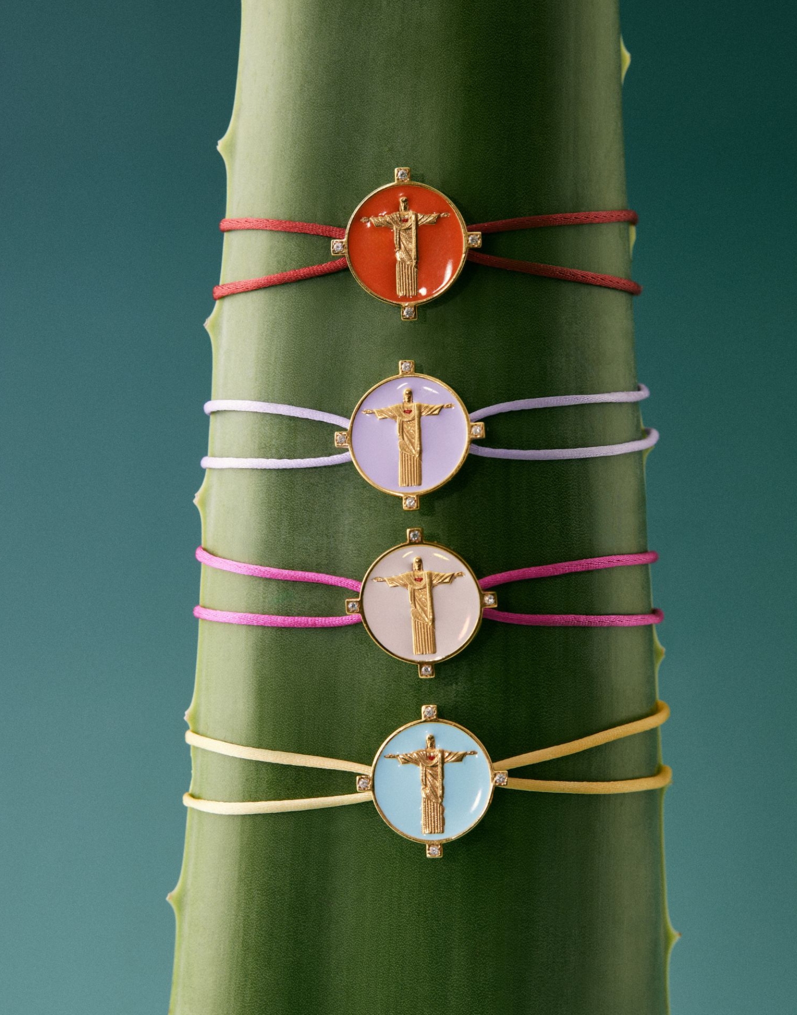 Bracciale Cordino Corcovado Azzurro - Immagine 3
