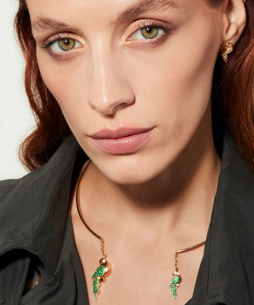 Collana Choker Pappagalli - Immagine 2
