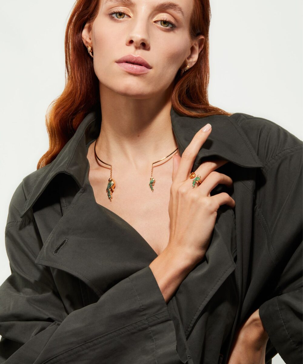 Collana Choker Pappagalli - Immagine 3