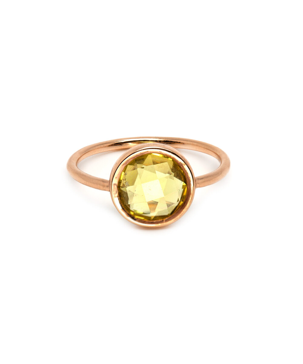 Anello Colors Quarzo Lemon