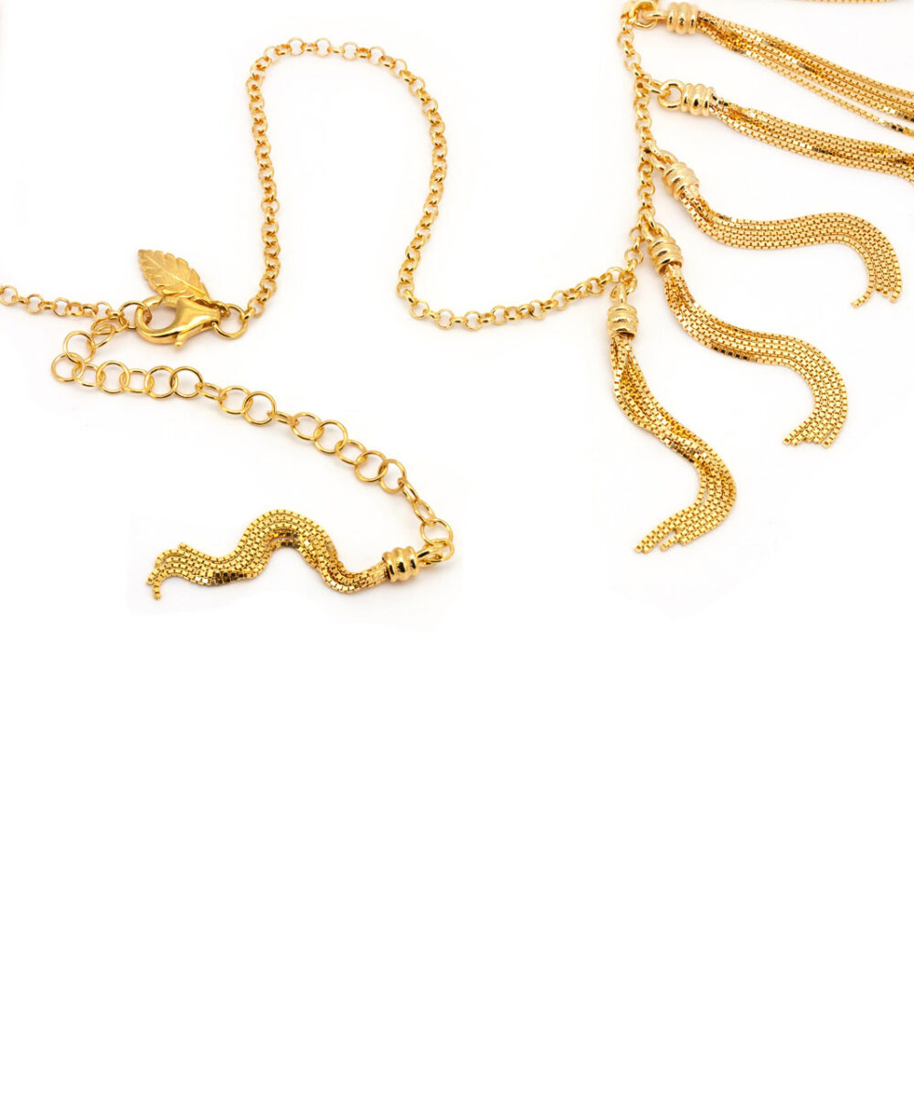 Collana Amazzonica Frange – Simbolo di Libertà Ancestrale e Forza Interiore - Immagine 3