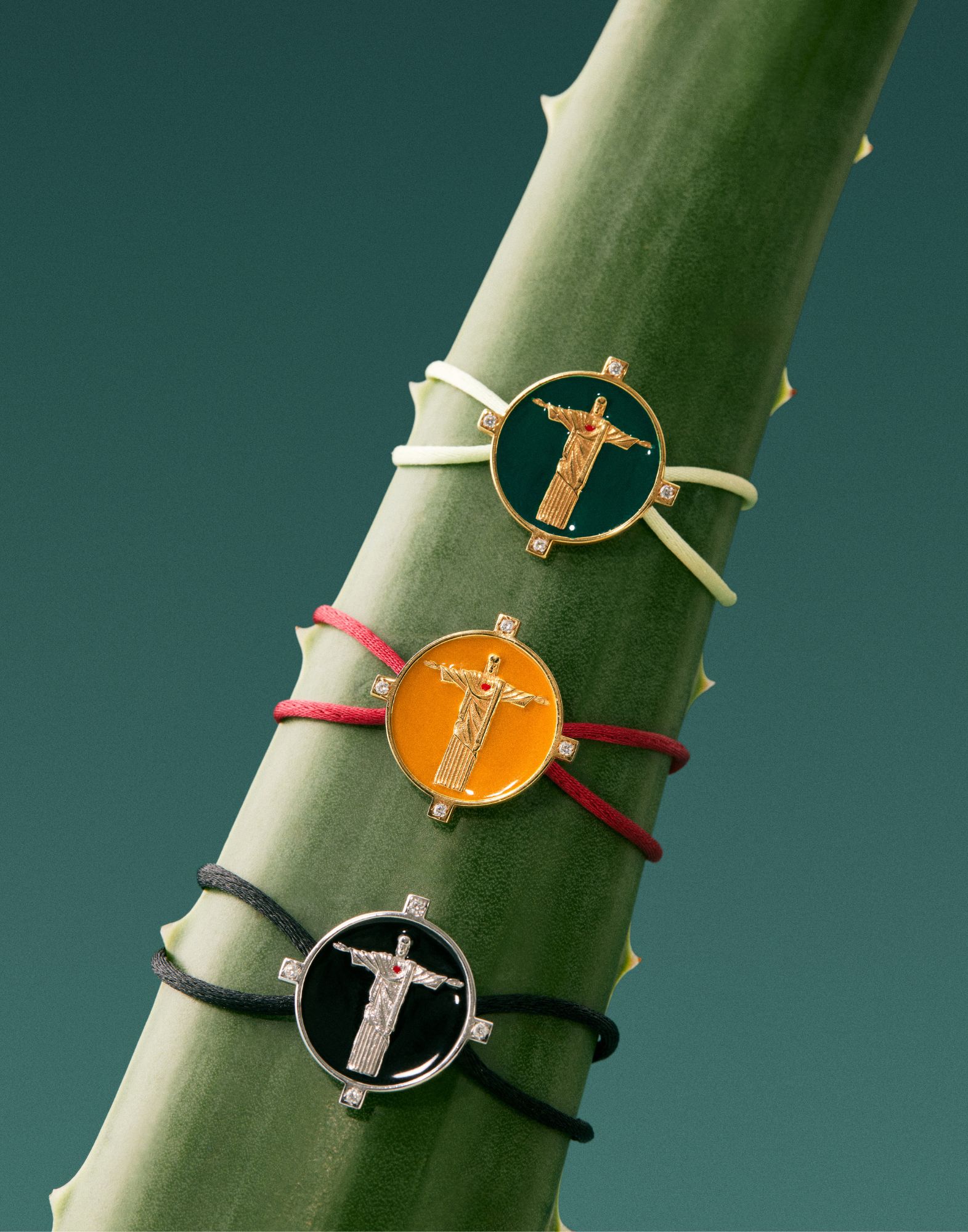Bracciale Cordino Corcovado Rosso - Immagine 3