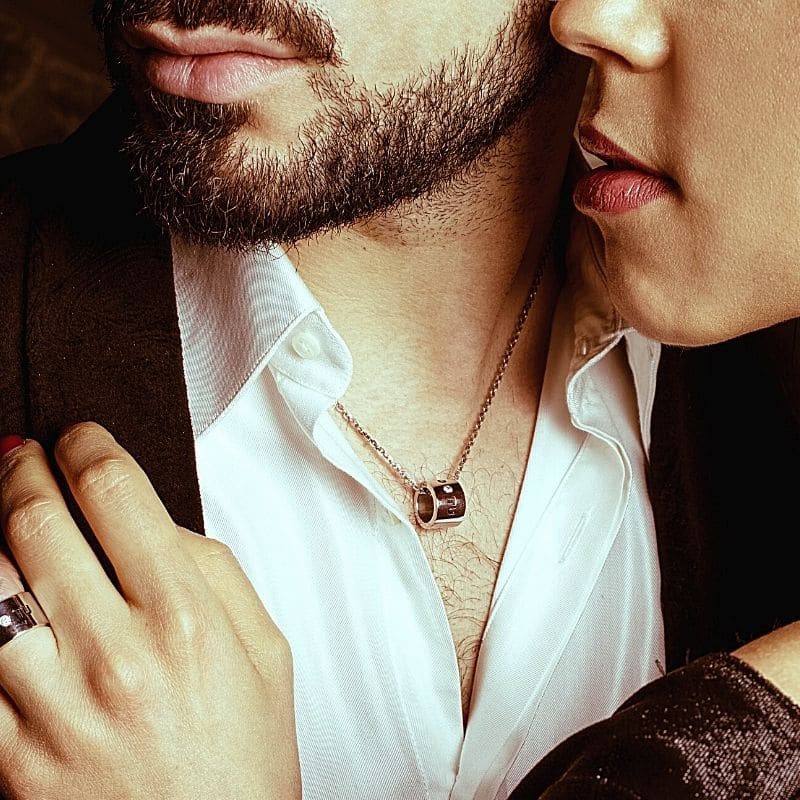 Collana con ciondolo barilotto IO TU - Immagine 5