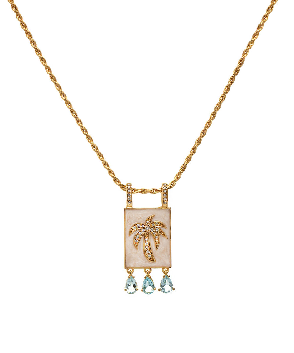 Orizzonte di Sabbia – Collana catena corda