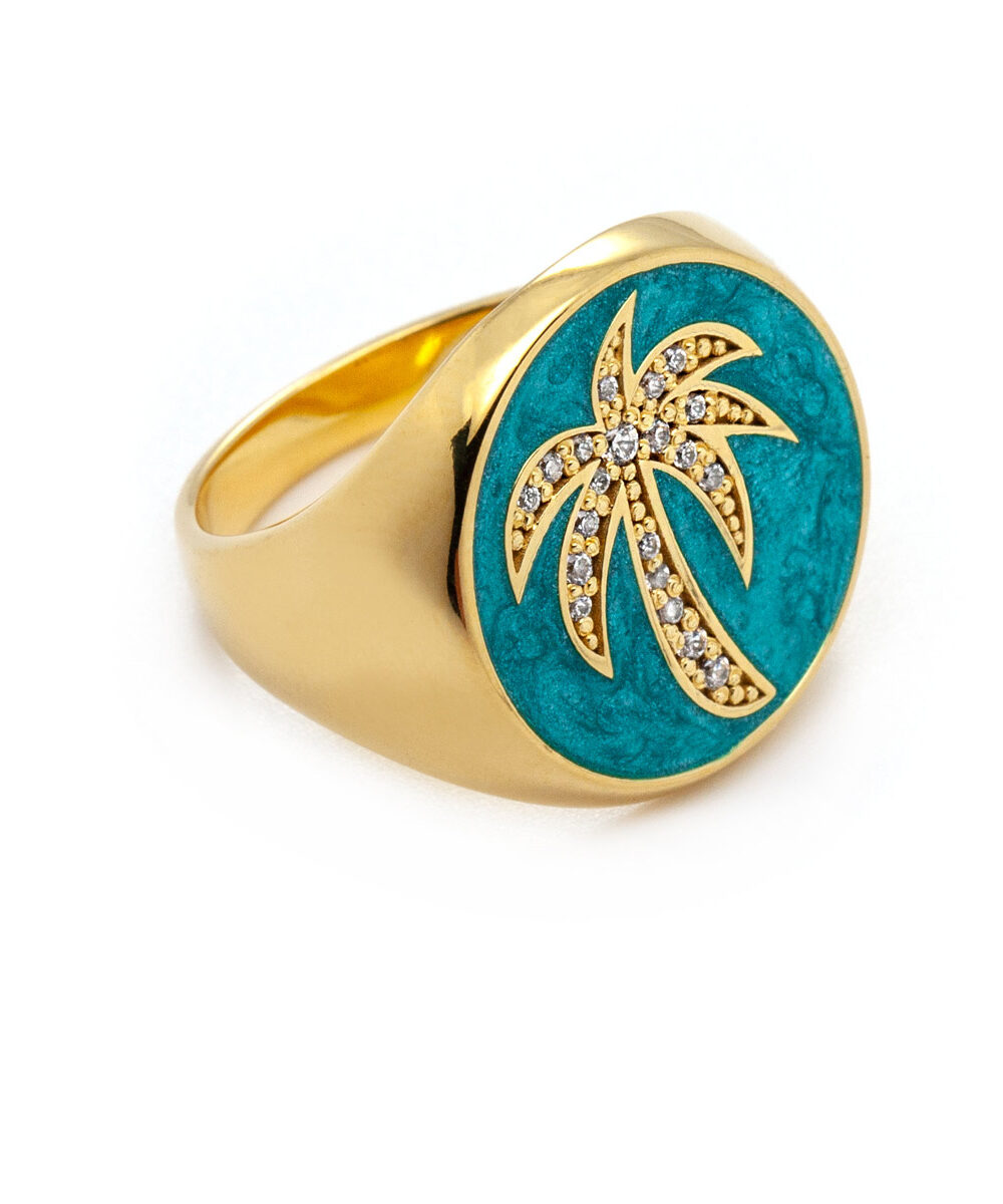 Anello Chevalier Isola Di Luce Palma - Immagine 2