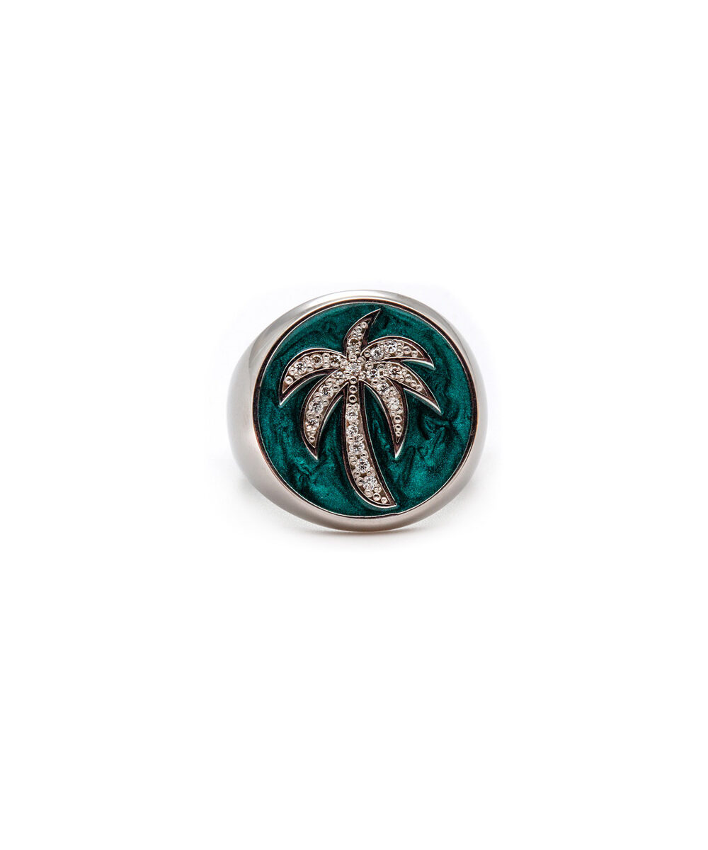 Anello Chevalier Palma Verde