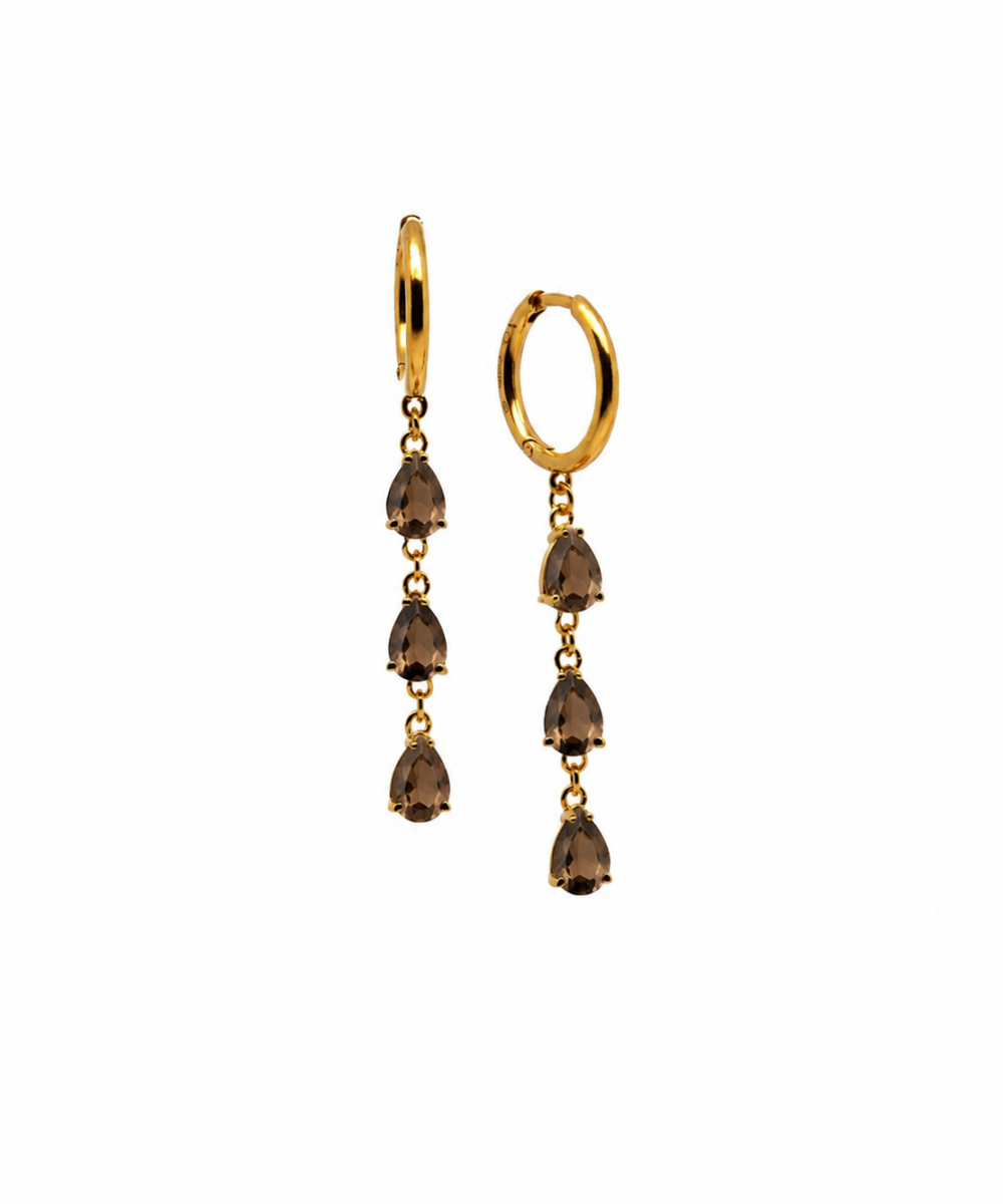 Orecchini Dream Colors Quarzo Fume